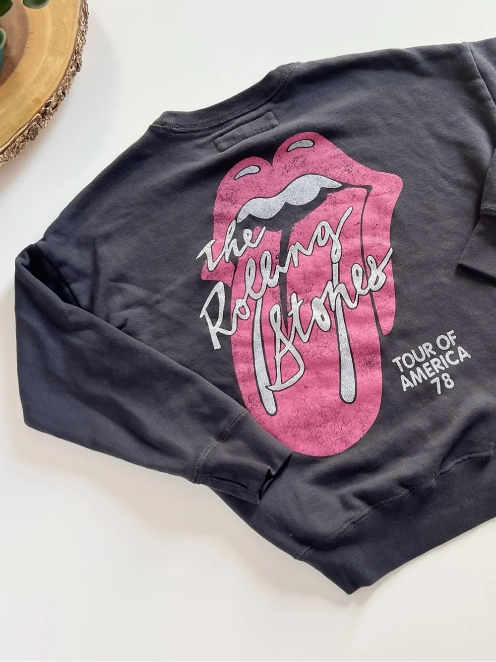 Abercrombie Kids Rolling Stones Tour Crewneck Sweatshirt | 9/10